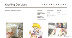 Desktop Screenshot of craftingourlives.com